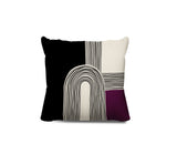 Priam Abstract Spun Polyester Square Indoor/Outdoor Throw Pillow