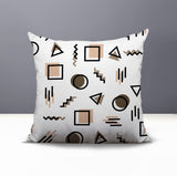 Prisma Abstract Reversible Indoor/Outdoor Square Pillow