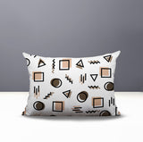 Prisma Abstract Reversible Indoor/Outdoor Lumbar Pillow