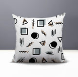 Prisma Abstract Reversible Indoor/Outdoor Square Pillow