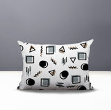 Prisma Abstract Reversible Indoor/Outdoor Lumbar Pillow