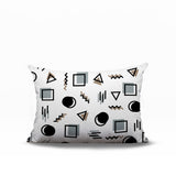 Prisma Abstract Reversible Indoor/Outdoor Lumbar Pillow
