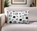 Prisma Abstract Reversible Indoor/Outdoor Lumbar Pillow