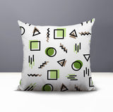 Prisma Abstract Reversible Indoor/Outdoor Square Pillow