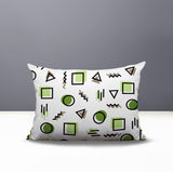 Prisma Abstract Reversible Indoor/Outdoor Lumbar Pillow
