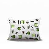 Prisma Abstract Reversible Indoor/Outdoor Lumbar Pillow