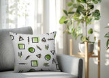 Prisma Abstract Reversible Indoor/Outdoor Lumbar Pillow