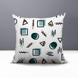 Prisma Abstract Reversible Indoor/Outdoor Square Pillow