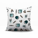 Prisma Abstract Reversible Indoor/Outdoor Square Pillow