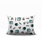 Prisma Abstract Reversible Indoor/Outdoor Lumbar Pillow