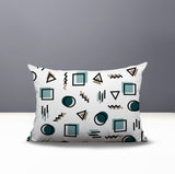Prisma Abstract Reversible Indoor/Outdoor Lumbar Pillow