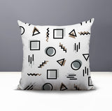 Prisma Abstract Reversible Indoor/Outdoor Square Pillow