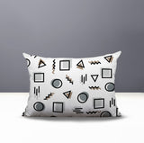 Prisma Abstract Reversible Indoor/Outdoor Lumbar Pillow