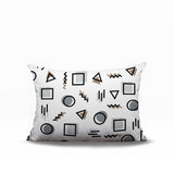 Prisma Abstract Reversible Indoor/Outdoor Lumbar Pillow