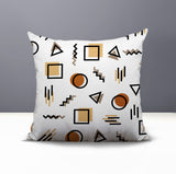 Prisma Abstract Reversible Indoor/Outdoor Square Pillow