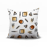 Prisma Abstract Reversible Indoor/Outdoor Square Pillow