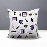 Prisma Abstract Reversible Indoor/Outdoor Square Pillow
