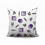 Prisma Abstract Reversible Indoor/Outdoor Square Pillow