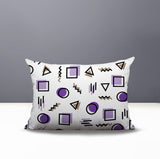 Prisma Abstract Reversible Indoor/Outdoor Lumbar Pillow