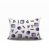 Prisma Abstract Reversible Indoor/Outdoor Lumbar Pillow