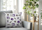 Prisma Abstract Reversible Indoor/Outdoor Lumbar Pillow