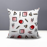Prisma Abstract Reversible Indoor/Outdoor Square Pillow