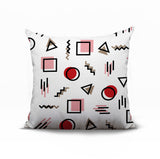 Prisma Abstract Reversible Indoor/Outdoor Square Pillow