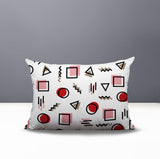 Prisma Abstract Reversible Indoor/Outdoor Lumbar Pillow