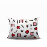 Prisma Abstract Reversible Indoor/Outdoor Lumbar Pillow