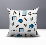 Prisma Abstract Reversible Indoor/Outdoor Square Pillow
