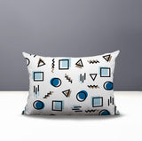 Prisma Abstract Reversible Indoor/Outdoor Lumbar Pillow
