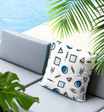 Prisma Abstract Reversible Indoor/Outdoor Lumbar Pillow