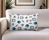 Prisma Abstract Reversible Indoor/Outdoor Lumbar Pillow