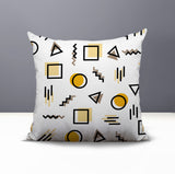 Prisma Abstract Reversible Indoor/Outdoor Square Pillow