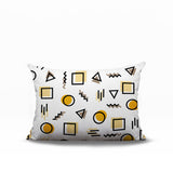 Prisma Abstract Reversible Indoor/Outdoor Lumbar Pillow