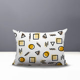 Prisma Abstract Reversible Indoor/Outdoor Lumbar Pillow