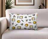 Prisma Abstract Reversible Indoor/Outdoor Lumbar Pillow