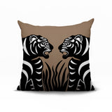 Pulo Tiger Reversible Indoor/Outdoor Square Pillow