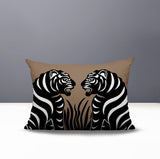 Pulo Tiger Reversible Indoor/Outdoor Rectangle Pillow