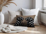 Pulo Tiger Reversible Indoor/Outdoor Square Pillow