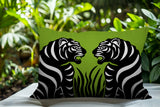 Pulo Tiger Reversible Indoor/Outdoor Rectangle Pillow