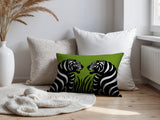 Pulo Tiger Reversible Indoor/Outdoor Square Pillow