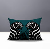 Pulo Tiger Reversible Indoor/Outdoor Rectangle Pillow