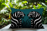 Pulo Tiger Reversible Indoor/Outdoor Rectangle Pillow