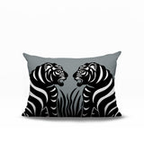 Pulo Tiger Reversible Indoor/Outdoor Rectangle Pillow