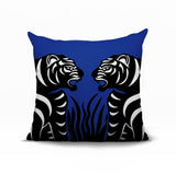 Pulo Tiger Reversible Indoor/Outdoor Square Pillow