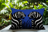 Pulo Tiger Reversible Indoor/Outdoor Square Pillow