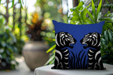 Pulo Tiger Reversible Indoor/Outdoor Square Pillow