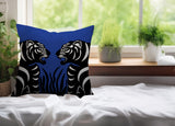 Pulo Tiger Reversible Indoor/Outdoor Square Pillow