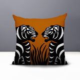 Pulo Tiger Reversible Indoor/Outdoor Square Pillow